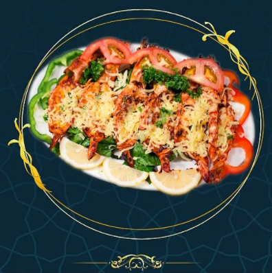 Dar Al-Arab Cheesy Prawn
